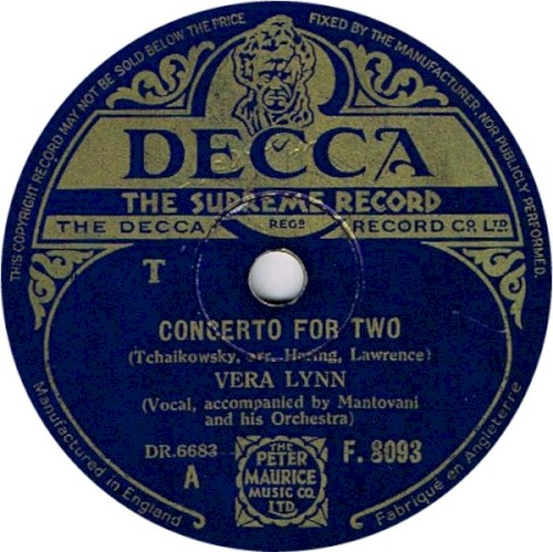 Concerto for Two / What More Can I Say?