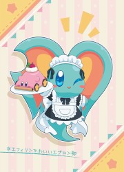 エフィリンかわいいエプロン部特製ブロマイド