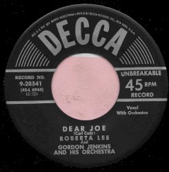 Dear Joe / Say It Isn't So