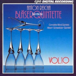 Sämtliche Bläserquintette, Volume 10 (Albert Schweitzer Quintett)