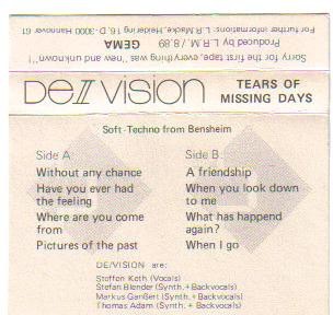 Tears of Missing Days