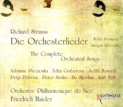 Die Orchesterlieder