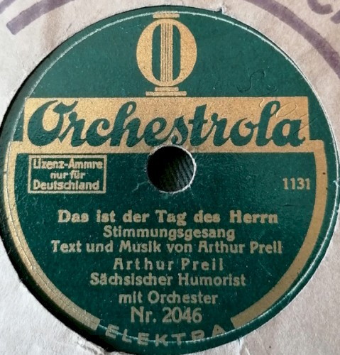 Das ist der Tag des Herrn / Horch druff, paß uff!