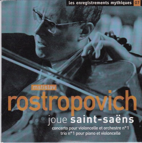 Mstislav Rostropovich joue Saint-Saëns