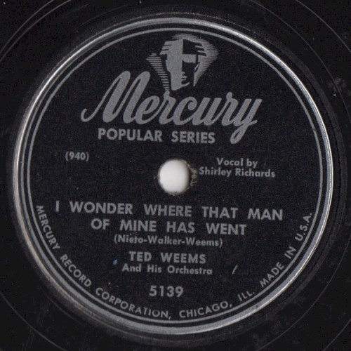 I Wonder Where That Man of Mine Has Went / Hindustan