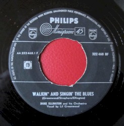 Walkin' and Singin' the Blues / Hand Me Down Love