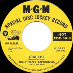 Come Back / I'm Gonna Make It