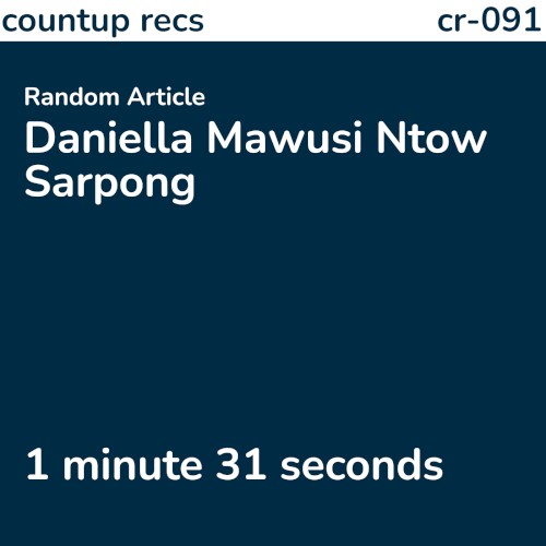 Daniella Mawusi Ntow Sarpong