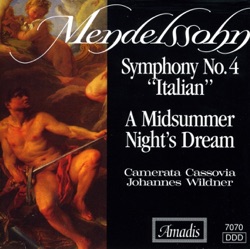 Symphony no. 4 "Italian" / A Midsummer Night's Dream