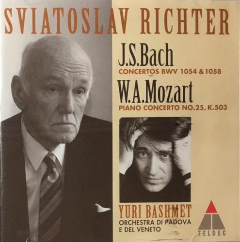 Concertos BWV 1054 & 1058, Piano Concerto No.25, K.503