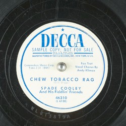 Chew Tobacco Rag / The Rhumba Boogie