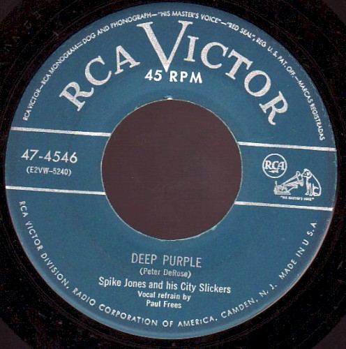 Deep Purple / It Never Rains in Sunny California