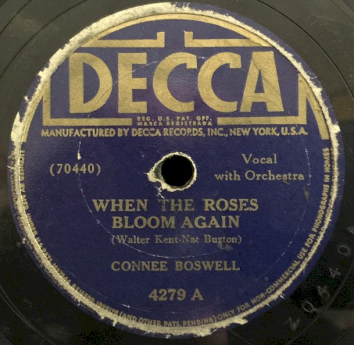 When the Roses Bloom Again / Nursie, Nursie