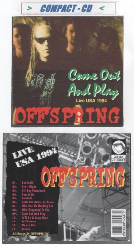 Come Out and Play: Live USA 1994