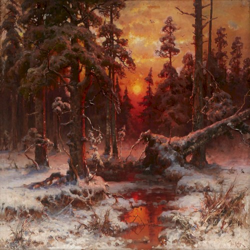 Last Sunset Before the Polar Night