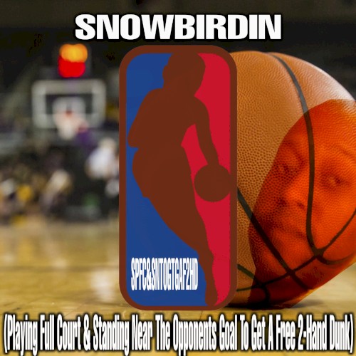 SNOWBIRDIN (Playing Full Court & Standing Near The Opponents Goal To Get A Free 2-Hand Dunk)