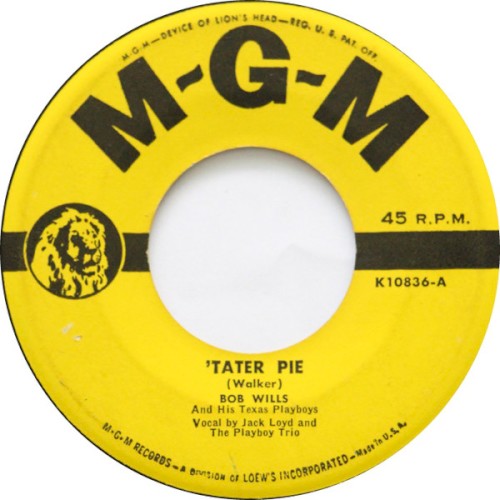 ’Tater Pie / I Didn’t Realize