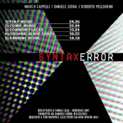 Syntax Error