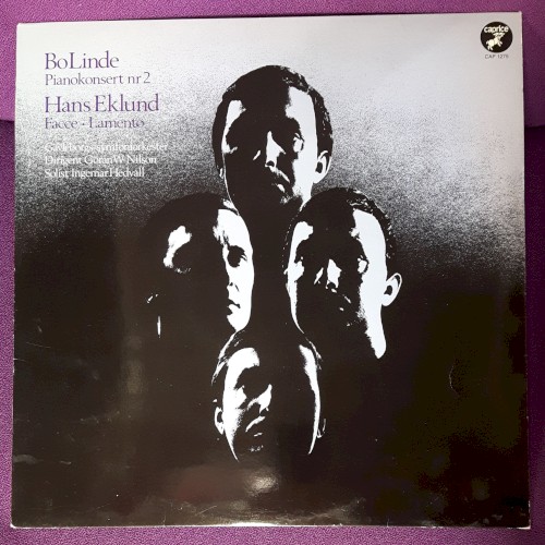 Bo Linde: Pianokonsert nr. 2 / Hans Eklund: Facce / Lamento