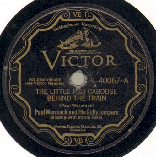 The Little Red Caboose Behind The Train / Tennessee Waltz