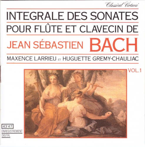 Intégrale des Sonates pour Flûte et Clavecin