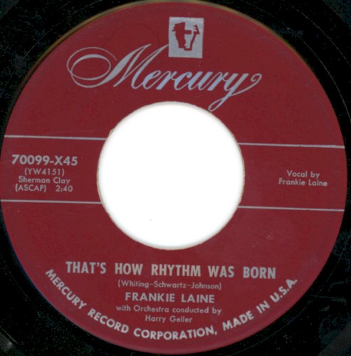 That's How Rhythm Was Born / Ain't Misbehavin'
