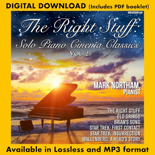 The Right Stuff: Solo Piano Cinema Classics Vol. 2