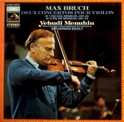 Deux Concertos Pour Violon - N° 1 En Sol Mineur, Op. 26 / N° 2 En Re Mineur, Op. 44