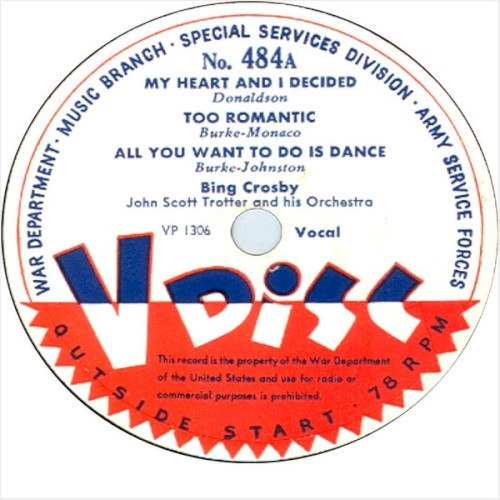 My Heart and I Decided / Too Romantic / All You Want to Do Is Dance / What More Can a Woman Do? / You Was Right, Baby