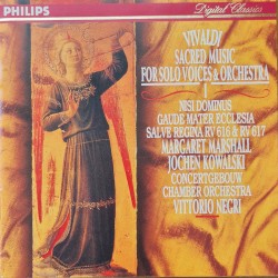 Sacred Music for Solo Voices & Orchestra I