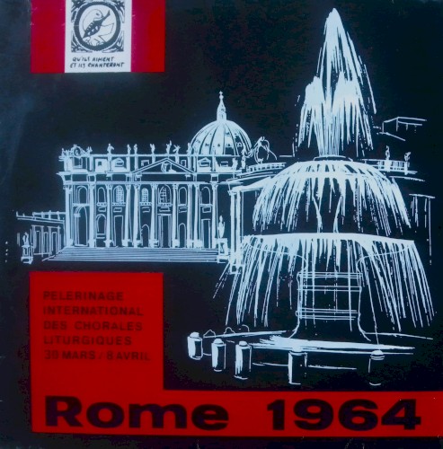 Pelerinage des chorales liturgiques Assise - Rome 1964