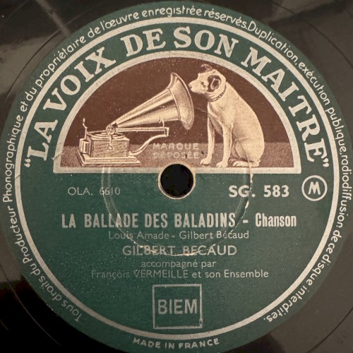 La Ballade des baladins / Ding‐dong, sonnez