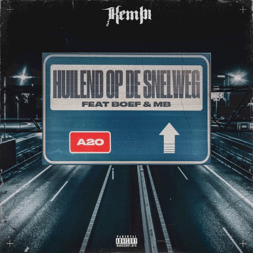 Huilend op de snelweg