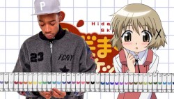 Black and Yellow Sketch (Hidamari Sketch x Wiz Khalifa)