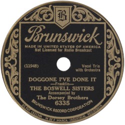 Doggone I've Done It / Hand Me Down My Walkin' Cane