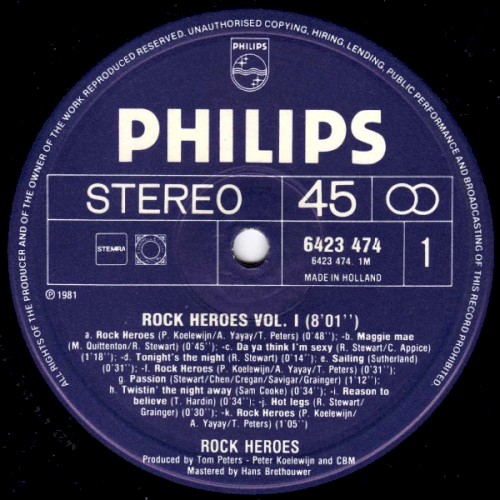 Rock Heroes, Vol. I