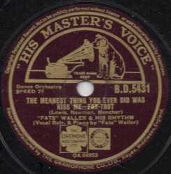 The Meanest Thing You Ever Did Was Kiss Me / On the Bumpy Road to Love