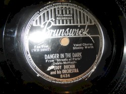 Danger in the Dark / Comes Love
