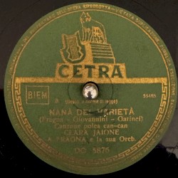 Nanà del varietà / Per un bacin d'amore