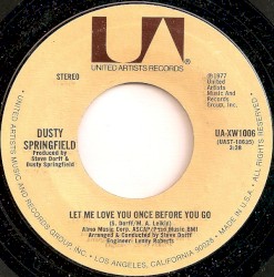 Let Me Love You Once Before You Go