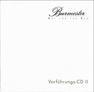 Burmester: Art of the Ear – Vorführungs‐CD II