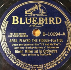 April Played the Fiddle / I Haven't Time to Be a Millionaire