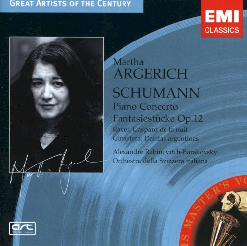 Schumann: Piano Concerto, op. 54 / Fantasiestücke, op. 12 / Ravel: Gaspard de la nuit / Ginastera: Danzas argentinas, op. 2