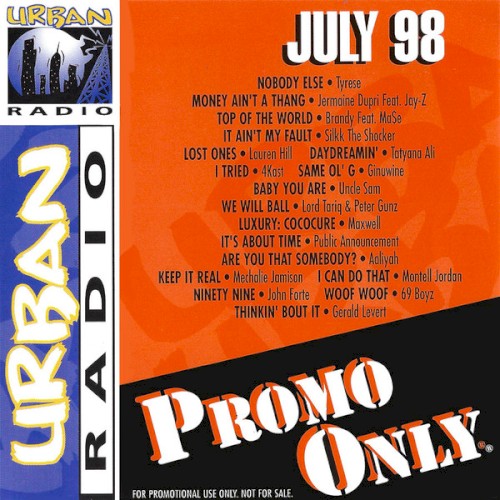 Promo Only: Urban Radio, July 1998