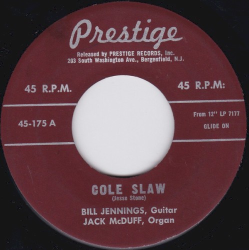 Cole Slaw / Billin' & Bluin'