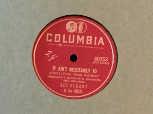 It Ain't Necessarily So (Part L) / It Ain’t Necessarily So (Part Ll)