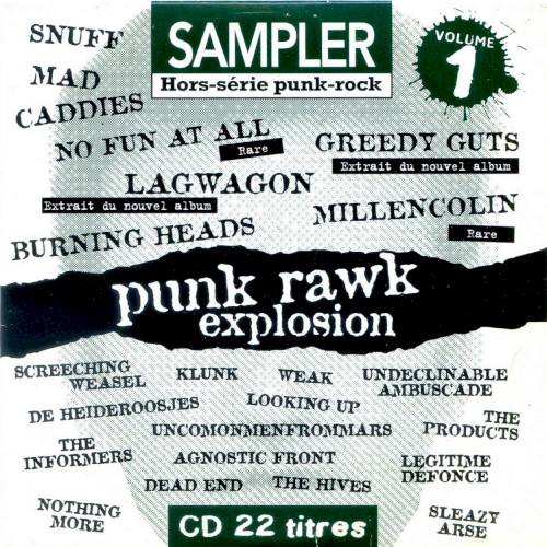 Punk Rawk Explosion, Volume 1