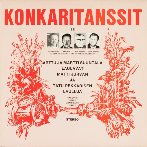 Konkaritanssit III: Arttu ja Martti Suuntala laulavat Matti Jurvan ja Tatu Pekkarisen lauluja