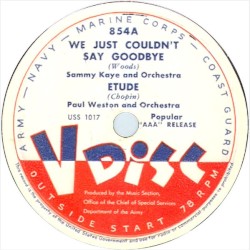 We Just Couldn’t Say Goodbye / Etude / Monotony / April Showers