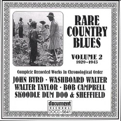 Rare Country Blues, Vol. 2: (1929-1943)